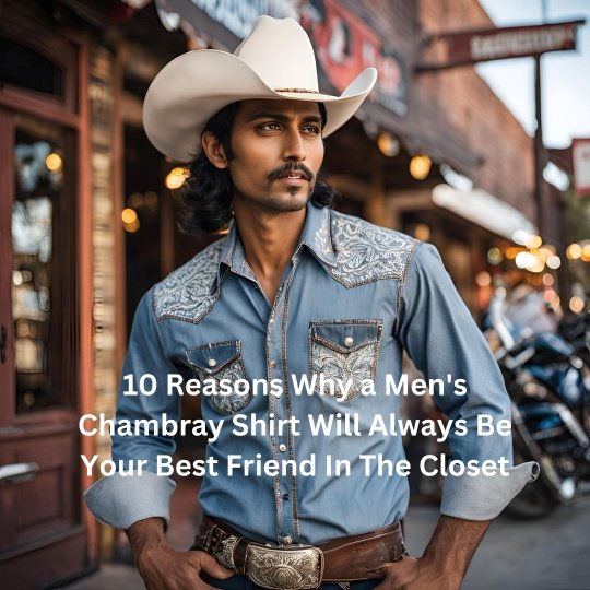 10 Reasons Why a Men’s Chambray Shirt Will Always Be Your Best Friend In The Closet